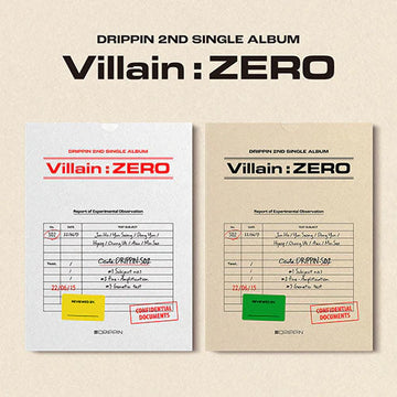 DRIPPIN - 2ND SINGLE ALBUM VILLAIN ZERO - Kpop Omo