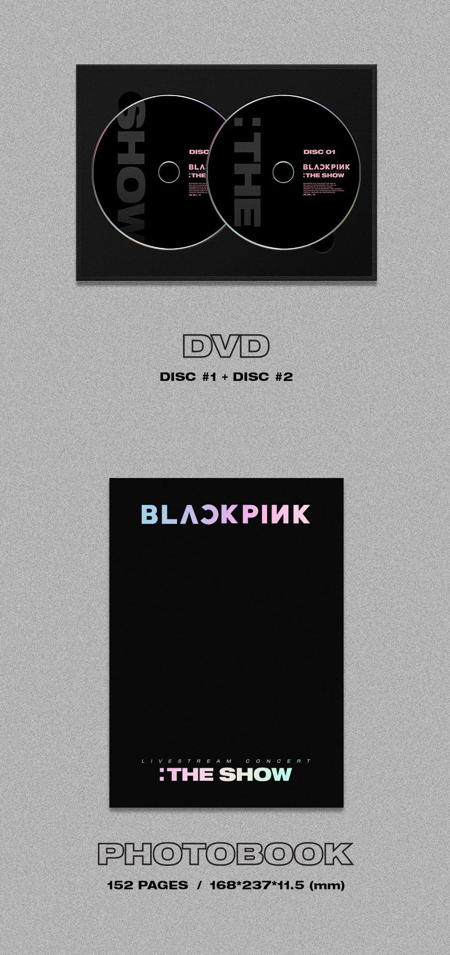 Blackpink 2021 [THE SHOW] DVD - Kpop Omo