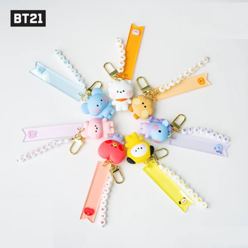 BTS x BT21 ミニニフィギュアキーリング