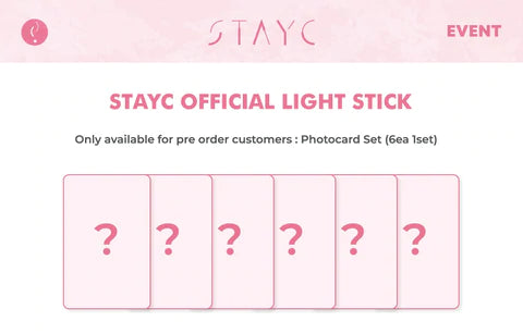 STAYC - OFFICIAL LIGHT STICK - Kpop Omo