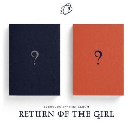 EVERGLOW 4th Single Album - Return of the girl - Kpop Omo