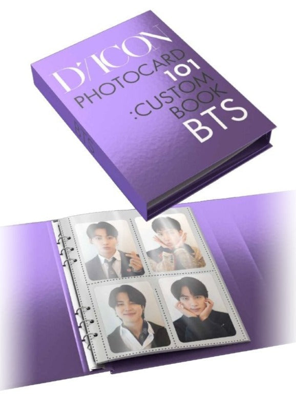 BTS D-ICON (DICON) Photocard 101 : Custom Book – Kpop Omo