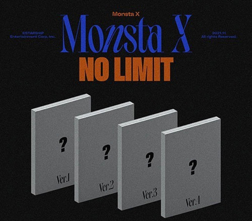 MONSTA X 10th Mini Album - NO LIMIT - Kpop Omo