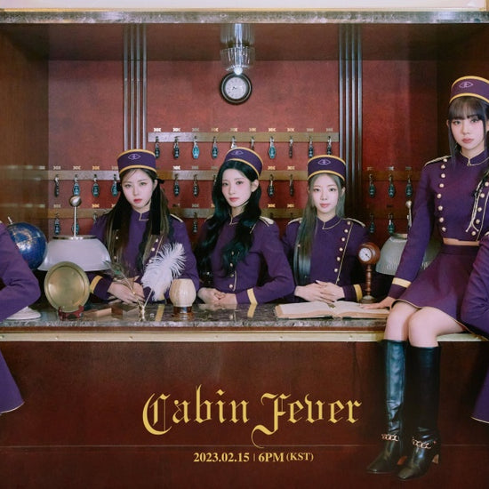 Purple Kiss 5th Mini Album - Cabin Fever - Kpop Omo