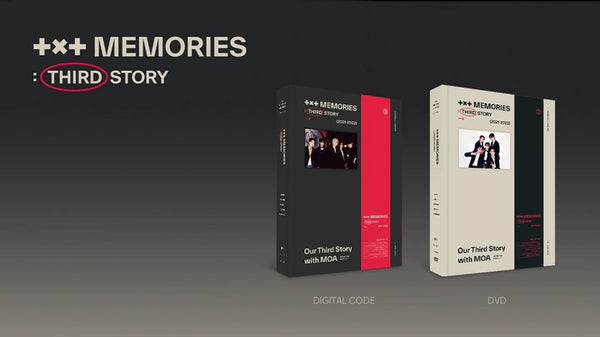 Tomorrow by Together (TXT) - MEMORIES THIRD STORY DVD Digital Code