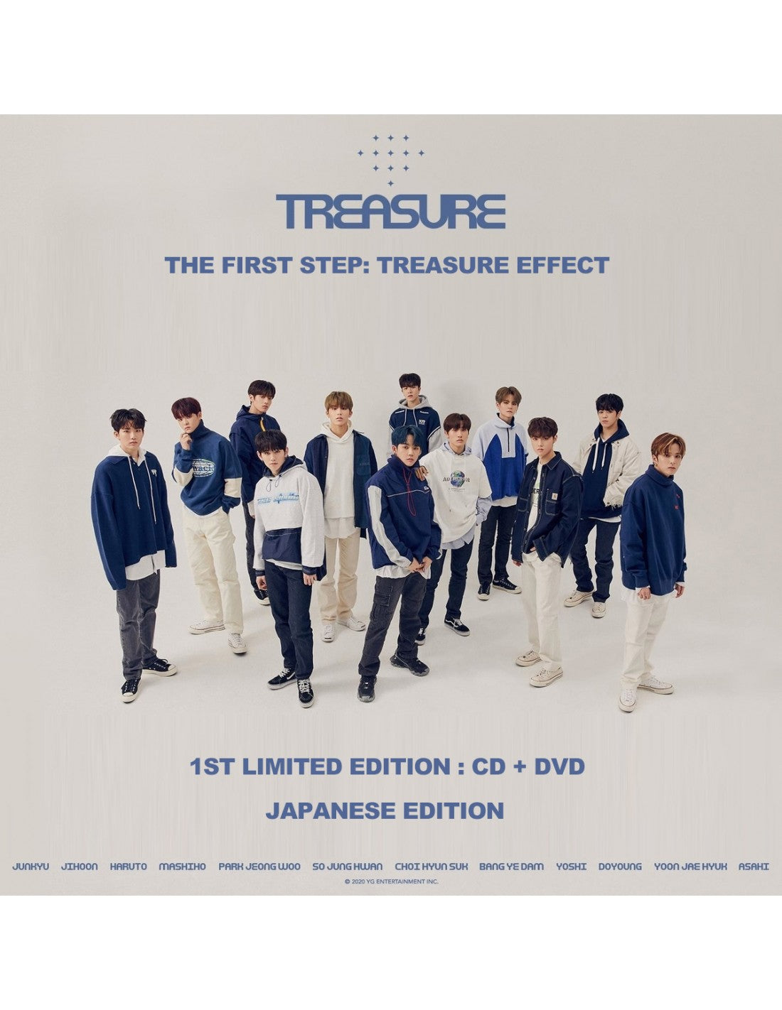 Kpop TREASURE The First Step:Treasure Effect Album Stickers