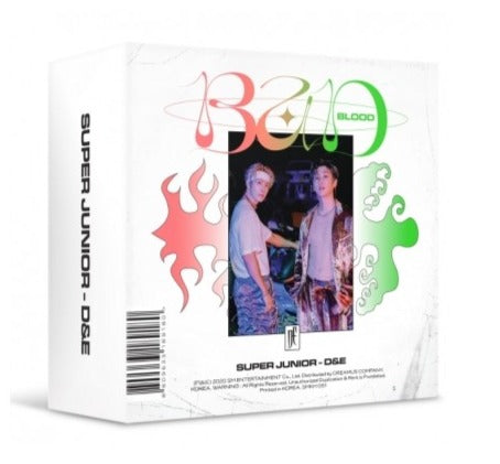 SUPER JUNIOR D & E 4th Mini Album - BAD BLOOD Air-KiT - Kpop Omo
