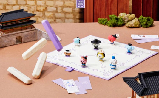 BT21 Baby Yut Nori Korean Traditional Board Game - Kpop Omo