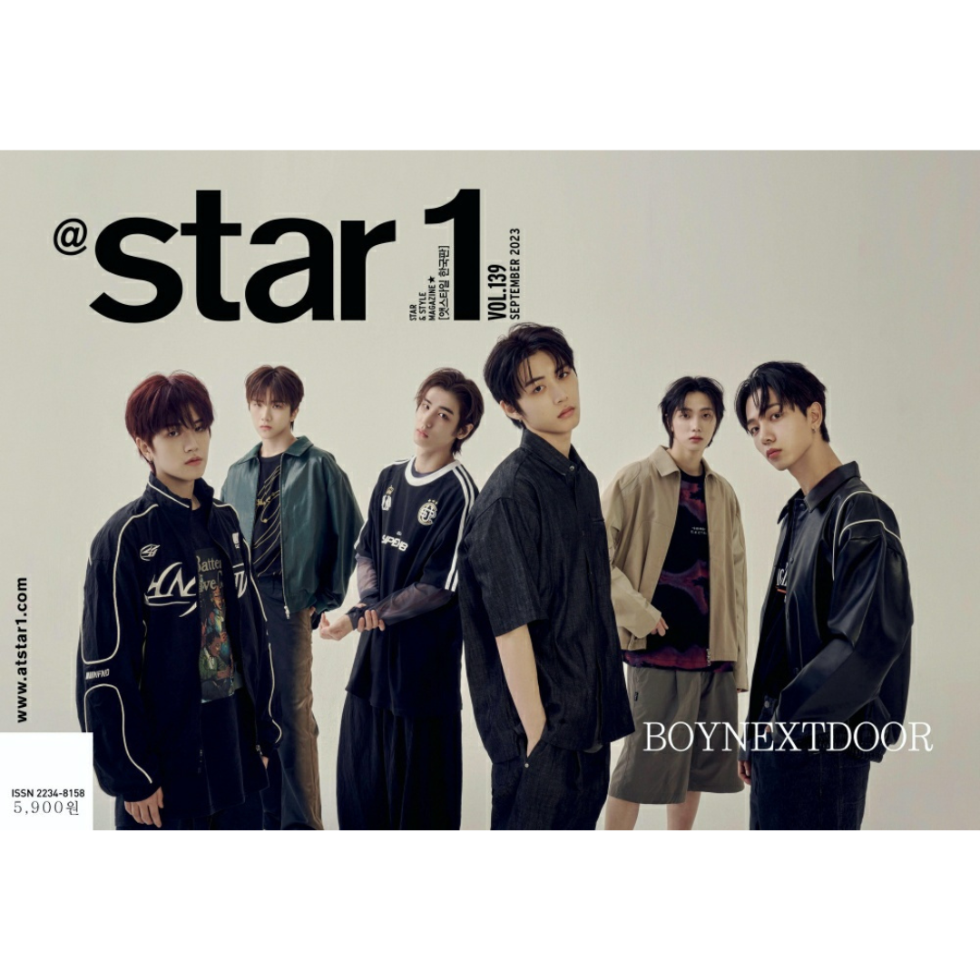 BOYNEXTDOOR COVER @STAR1 MAGAZINE (SEPTEMBER 2023 ISSUE)