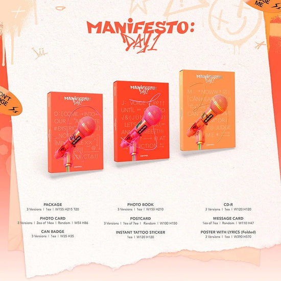ENHYPEN Album - MANIFESTO : DAY 1 - Kpop Omo