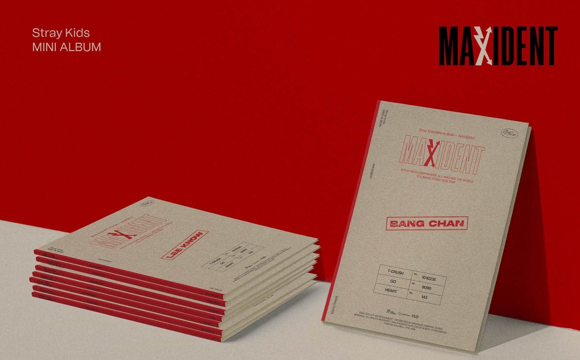 STRAY KIDS 7th Mini Album - MAXIDENT (Case Version) - Kpop Omo