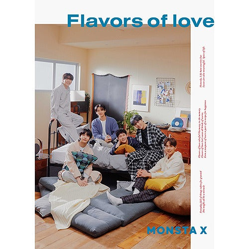 Monsta X - 3rd Japanese Album [Flavors of Love] - Kpop Omo