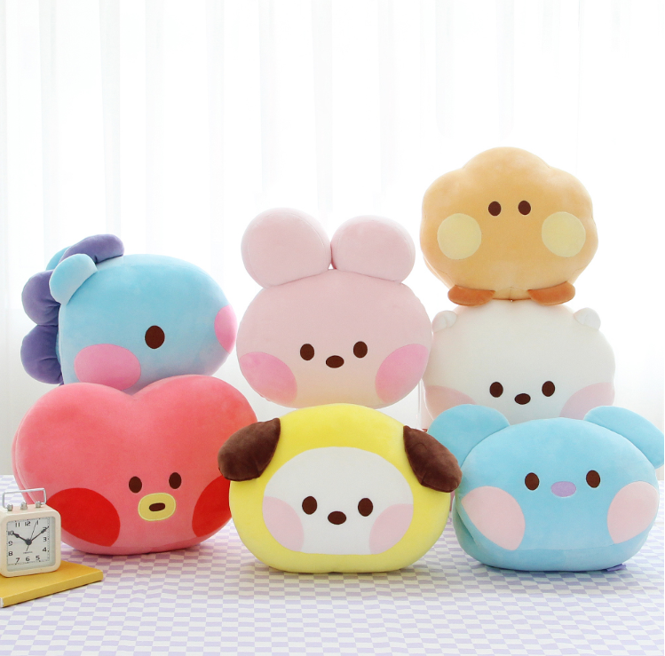 BTS x BT21 Minini Hand Warmer Cushion - Kpop Omo