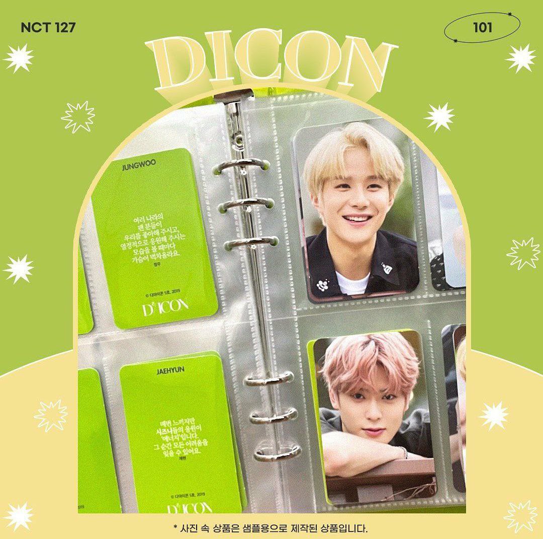NCT127 D-ICON (DICON) Photocard 101: Custom Book - Kpop Omo