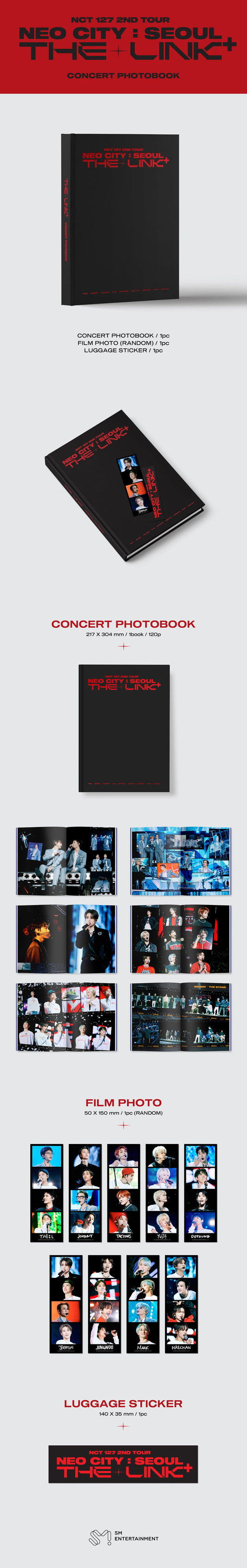 NCT 127 2ND TOUR NEO CITY SEOUL - THE LINK [PHOTO BOOK]