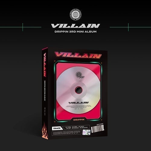 DRIPPIN - 3RD Mini Album Villain - Kpop Omo