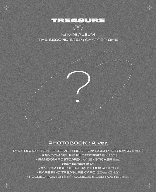 TREASURE 1st Mini Album - THE SECOND STEP : CHAPTER ONE