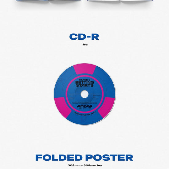AIMERS - STAGE 0. BETTING STARTS 1ST MINI ALBUM - Kpop Omo