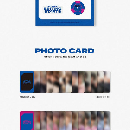 AIMERS - STAGE 0. BETTING STARTS 1ST MINI ALBUM - Kpop Omo