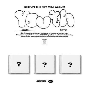 Monsta X KIHYUN 1st Mini Album - YOUTH (Jewel Version) - Kpop Omo