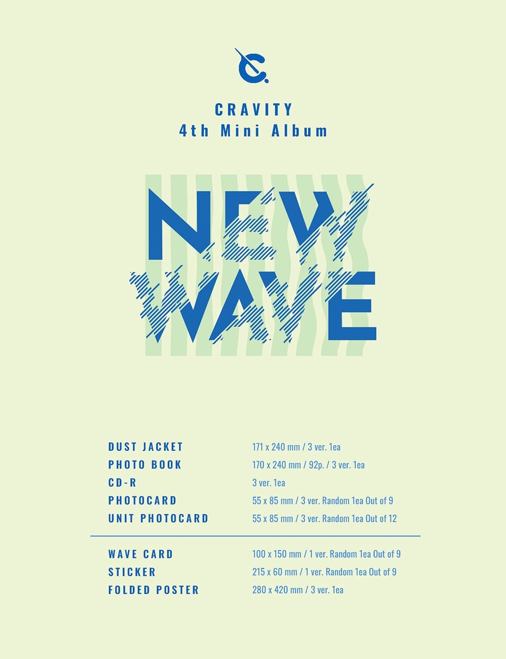 Cravity 4th Mini Album - New Wave – Kpop Omo