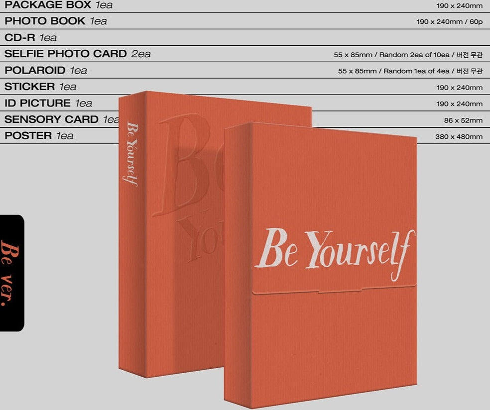 JAY B 2nd EP - Be Yourself - Kpop Omo