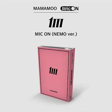 MAMAMOO 12th Mini Album - MIC ON (Limited NEMO ver.) - Kpop Omo