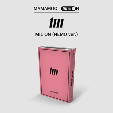MAMAMOOバーチャルプレイアルバム　未開封 Mamamoo 12Th Mini Album - Mic On (Limited Nemo Ver.) – Kpop Omo