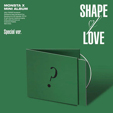 MONSTA X - 11TH MINI ALBUM SHAPE OF LOVE [SPECIAL VER.] - Kpop Omo