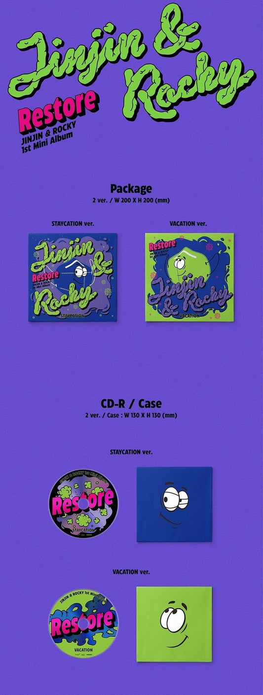 ASTRO JINJIN & ROCKY - 1ST MINI ALBUM RESTORE - Kpop Omo