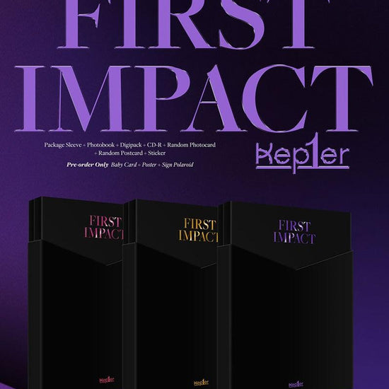 Kep1er 1st Mini Album - FIRST IMPACT - Kpop Omo