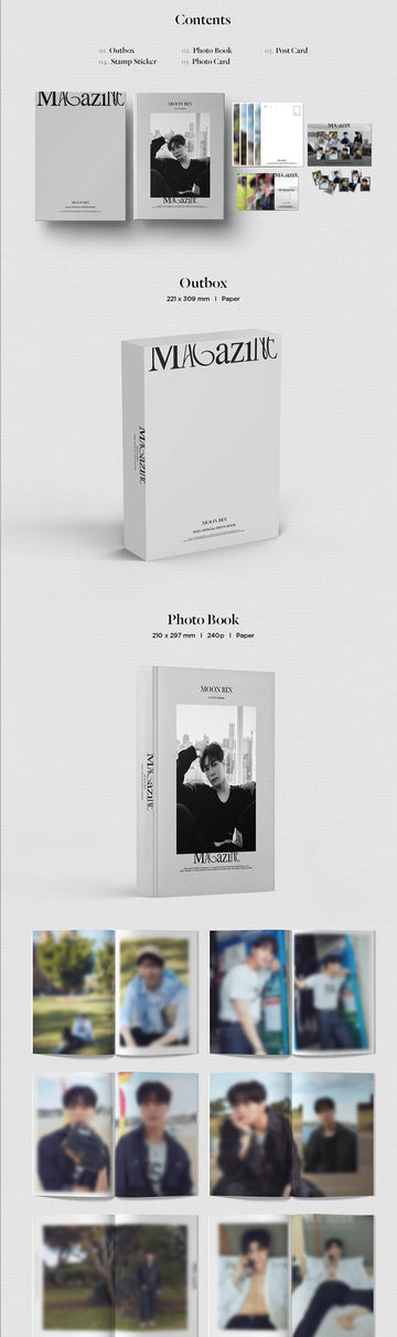 Good ASTRO Moonbin Magazine Photobook with Pre-order POB