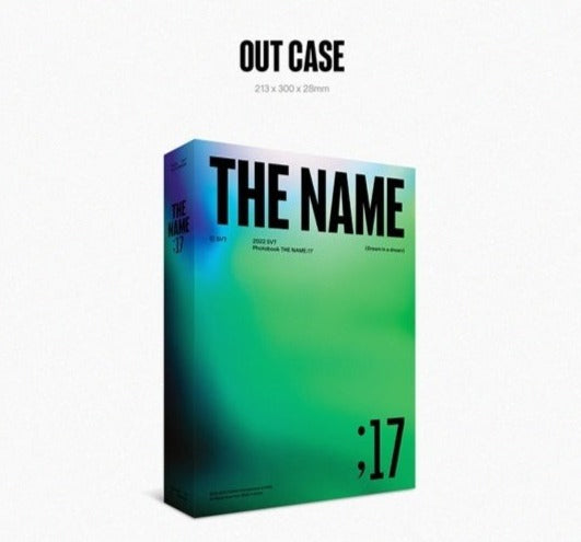 SEVENTEEN 2022 SVT PHOTOBOOK: THE NAME 17 - Kpop Omo