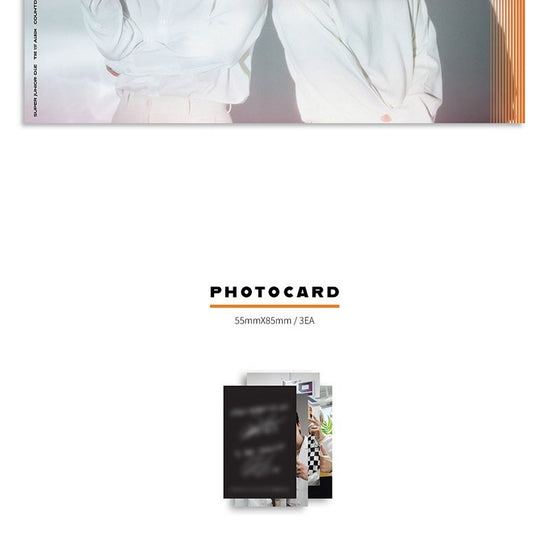 SUPER JUNIOR D&E - 1ST Full Album Countdown Zero Ver Epilogue - Kpop Omo