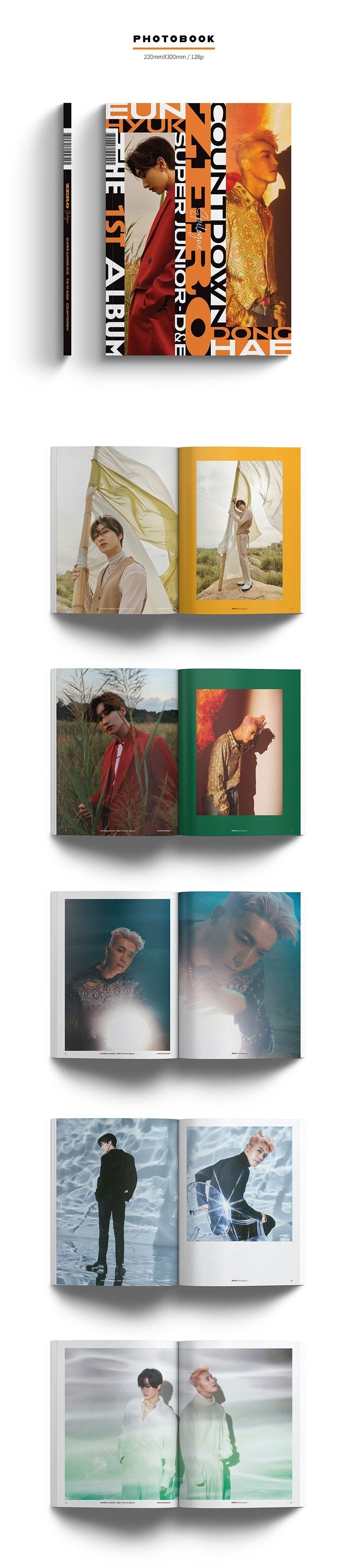 SUPER JUNIOR D&E - 1ST Full Album Countdown Zero Ver Epilogue - Kpop Omo