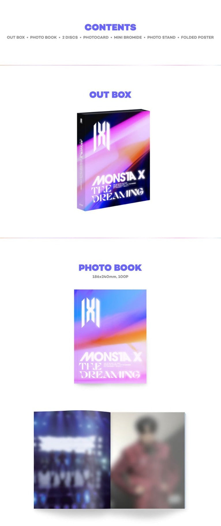 MONSTA X - THE DREAMING DVD - Kpop Omo