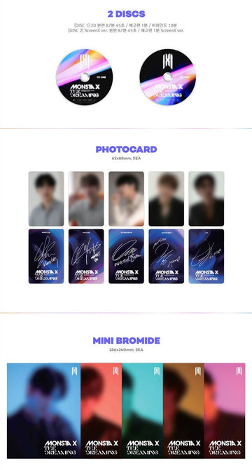 MONSTA X - The Dreaming DVD – Kpop Omo