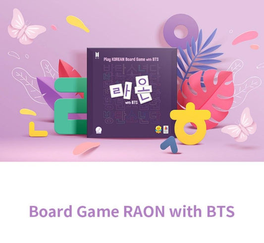 BTS - RAON with BTS Korean Board Game - Kpop Omo