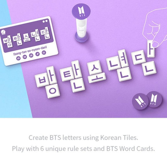 BTS - RAON with BTS Korean Board Game - Kpop Omo