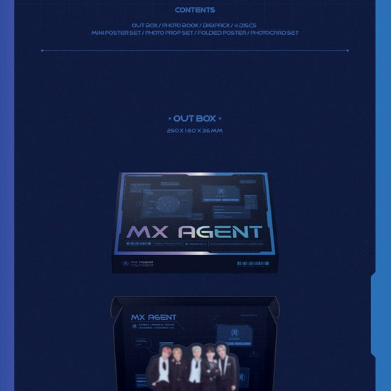 MONSTA X - 2022 6TH OFFICIAL FANCLUB MONBEBE FAN-CONCERT MX AGENT: DVD - Kpop Omo