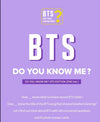 BTS: Do You Know Me? BTS Edition (Eng Ver) - Kpop Omo