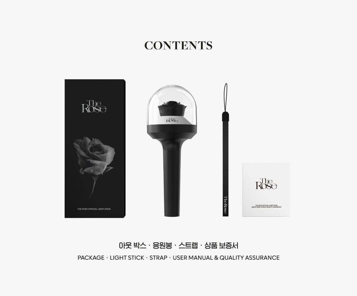 THE ROSE OFFICIAL LIGHT STICK - Kpop Omo