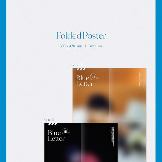 WONHO 2nd Mini Album - BLUE LETTER - Kpop Omo