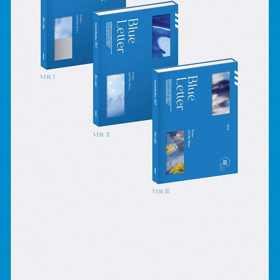 WONHO 2nd Mini Album - BLUE LETTER - Kpop Omo