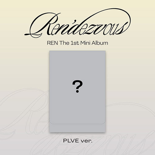 REN NUEST 1ST MINI ALBUM - RENDEZVOUS (PLVE Ver)