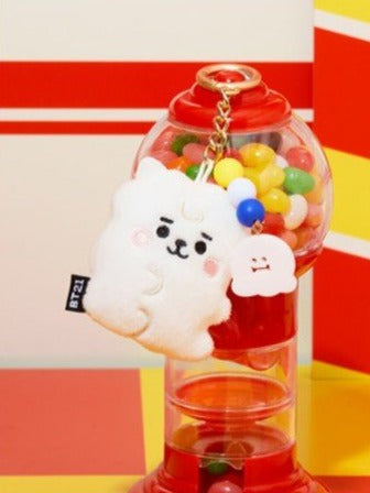 BTS x BT21 Official Baby Jelly Candy Bag Charm Doll - Kpop Omo