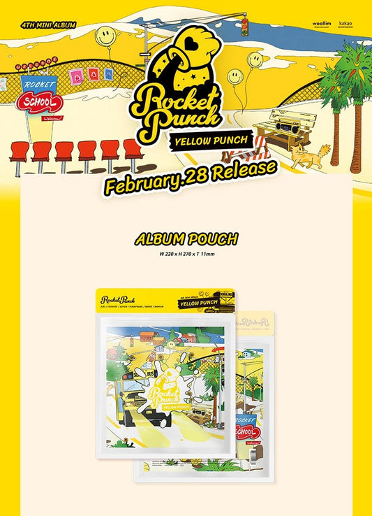 ROCKET PUNCH - 4TH MINI ALBUM YELLOW PUNCH - Kpop Omo