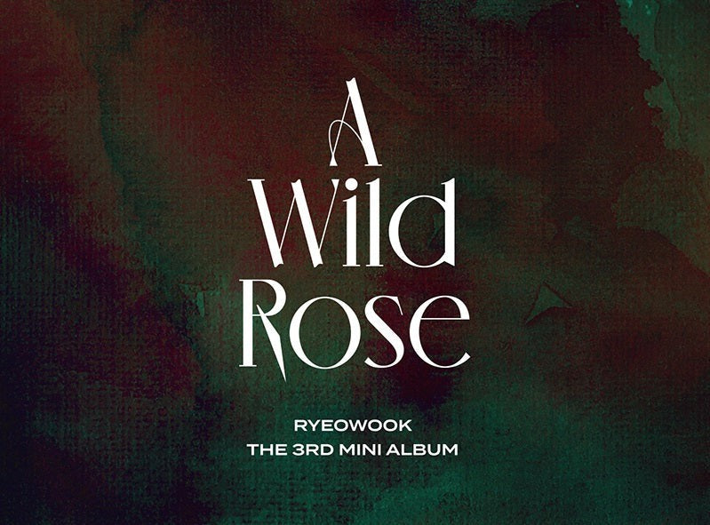 Super Junior RyeoWook 3rd Mini Album - A Wild Rose - Kpop Omo