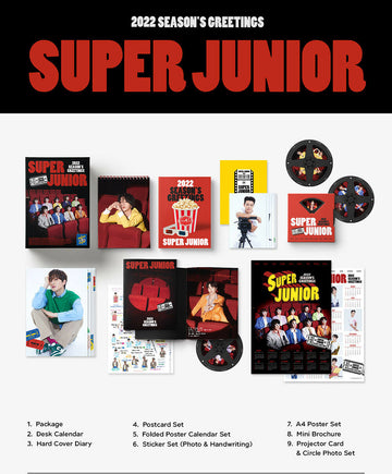 Super Junior 2022 Official Season's Greetings – Kpop Omo