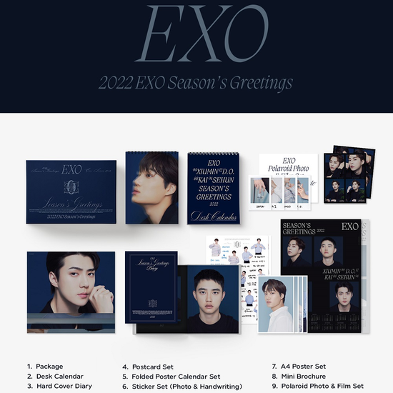 EXO 2022 Official Season's Greetings - Kpop Omo